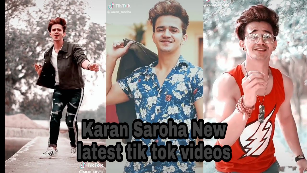 Karan Saroha | New tik tok videos | latest tik tok musically