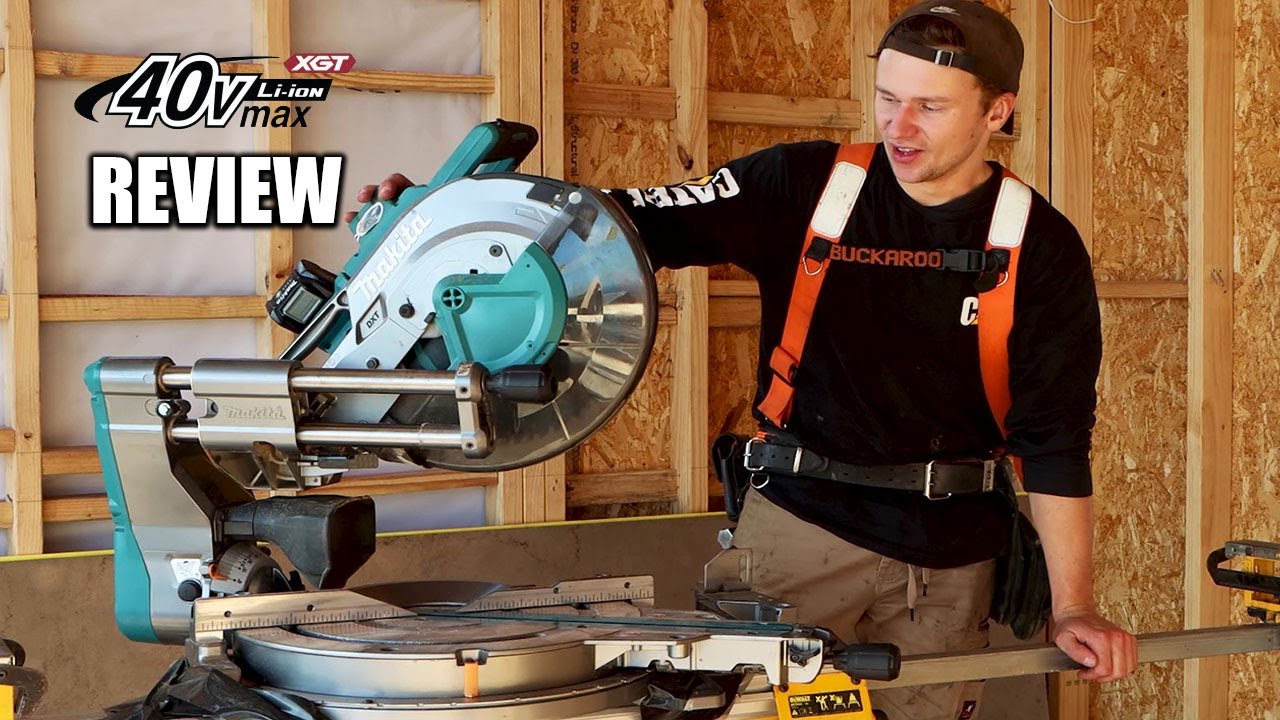 Makita 40V Max 305mm Sliding Mitre saw Review