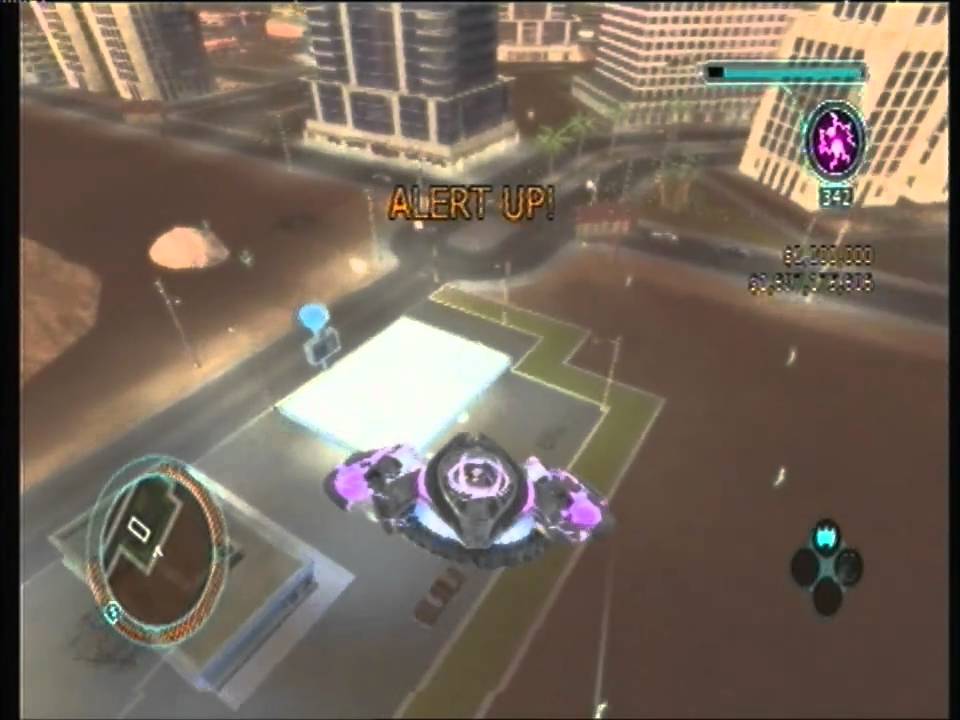 Destroy All Humans! Path Of The Furon - free roam gameplay part 3 (Las Paradiso) HD
