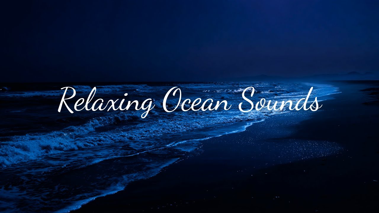 Sleep For 3  Hours Straight, High Quality Stereo Ocean Sounds Of Rolling Waves For Deep Sleeping