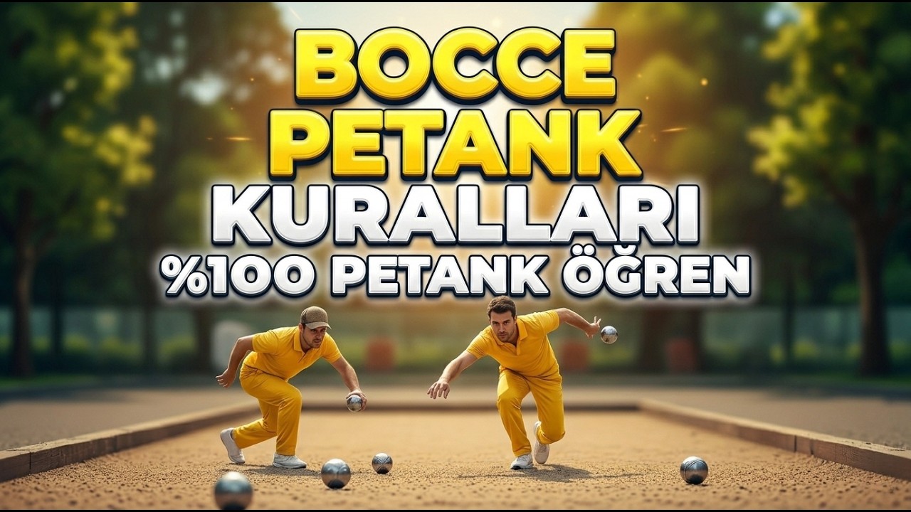 Правила игры в бочче-петанк | Изучите 100% петанк