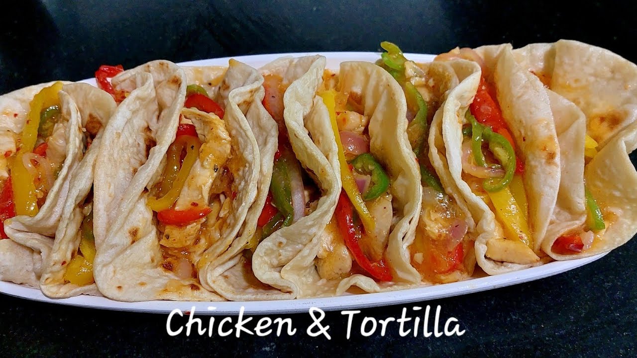 Easy & Delicious Tortilla Chicken Wrap Recipe | How To Make Tortilla Chicken Wrap 