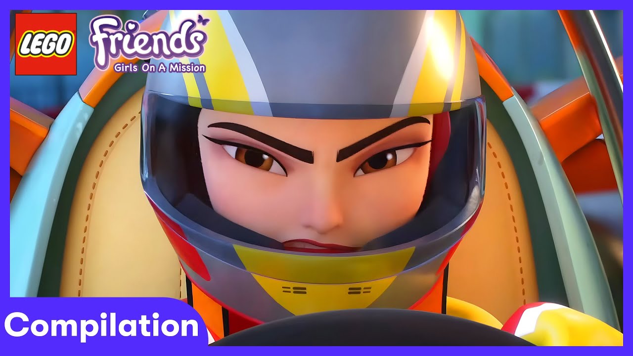 LEGO Friends - The Grand Prix Race! | WildBrain Kids | WildBrain Kids