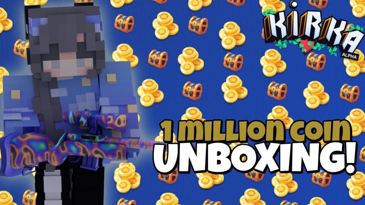 Opening 1000 Chests in Kirka.io! #kirka #gaming #unboxing