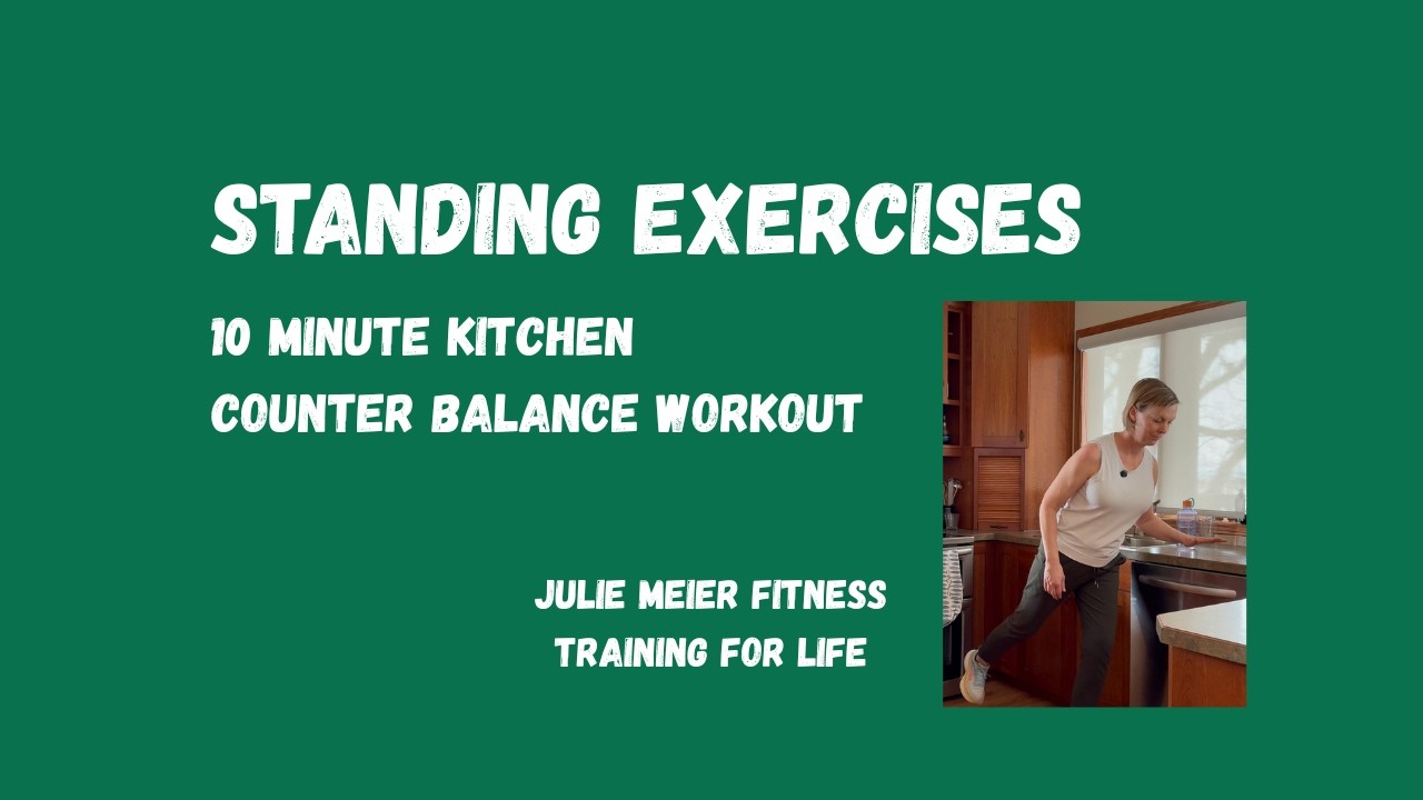 10 Minute Kitchen Counter Balance Workout