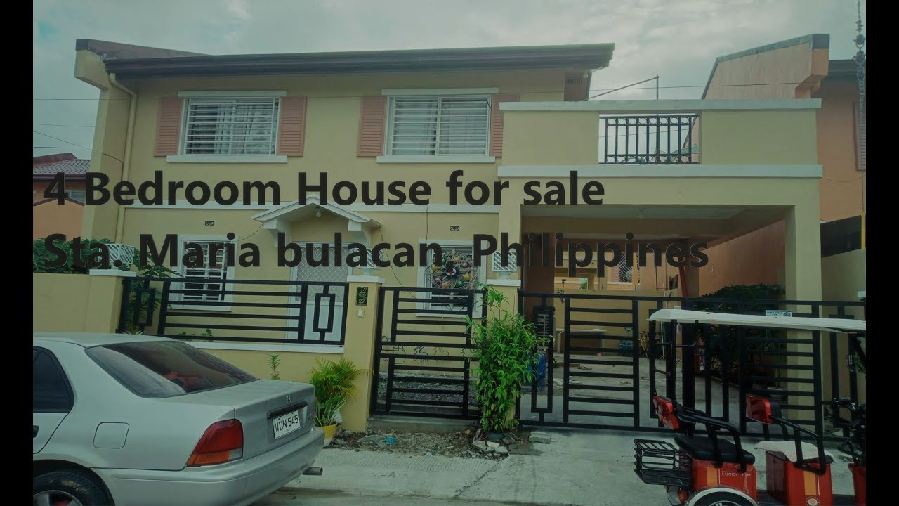 HOUSE 4-Bedroom For Sale Sta Maria, Bulacan, Philippines
