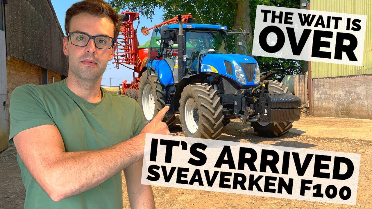 Установка системы автоматического управления фермой Sveaverken F100 #Realfarmingvideos #farmingau...
