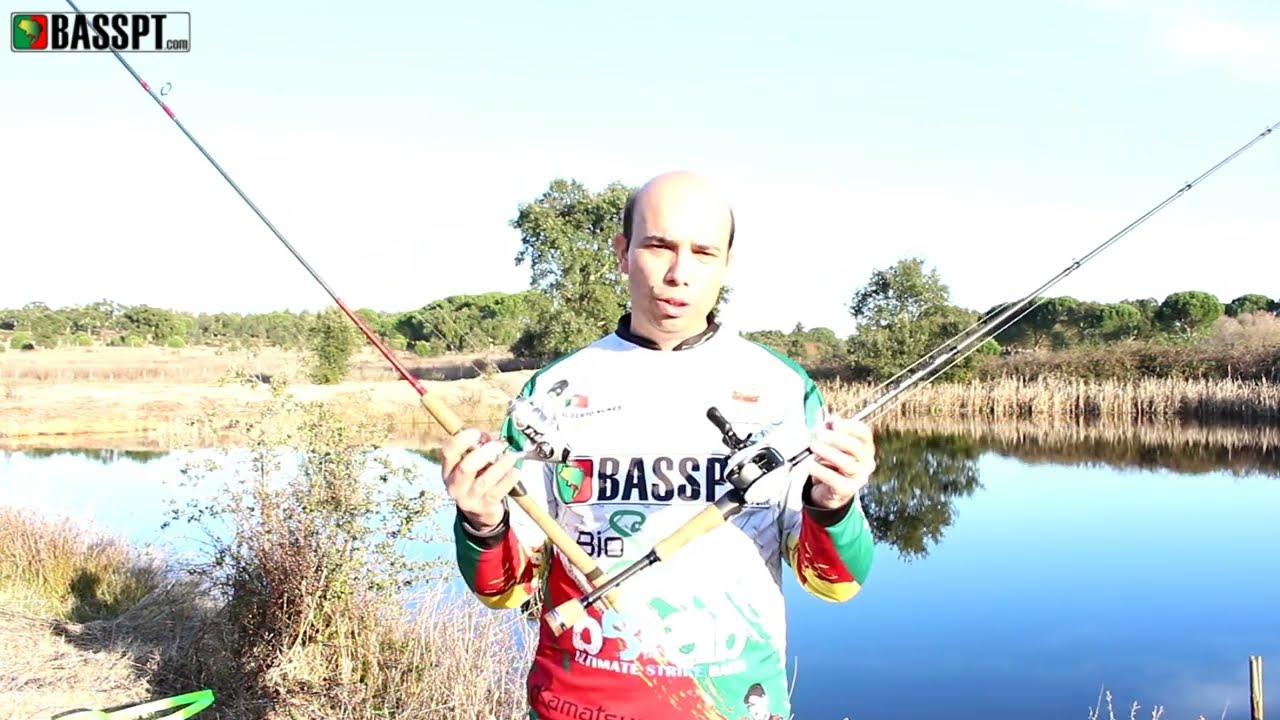 Cana para pesca ao achigã - Iniciação à pesca do achigã (mini-curso) pt.3