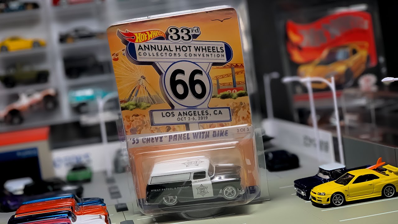 Lamley Showcase Hot Wheels ‘55 Chevy Panel Convention Finale Exclusive