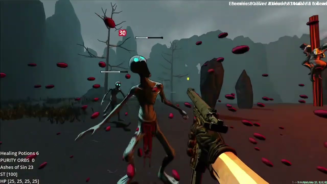 Testing Combat for my Indie Roguelite FPS