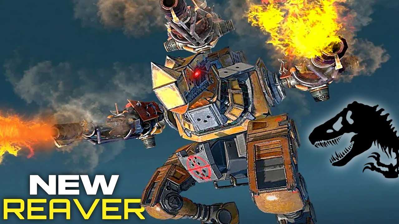 NEW Reaver Dino Robot... Rarest Robot In The Game - Dino Bolt Gameplay | War Robots
