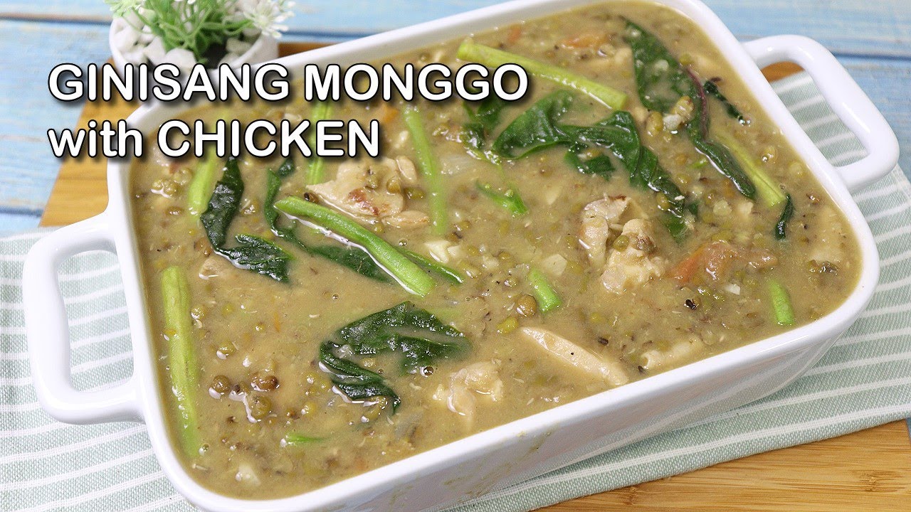 Ginisang Monggo with Chicken |  Ginisang Monggo Recipe