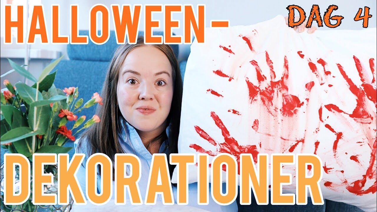HALLOWEEN ROOM DECOR | halloween-vecka #4