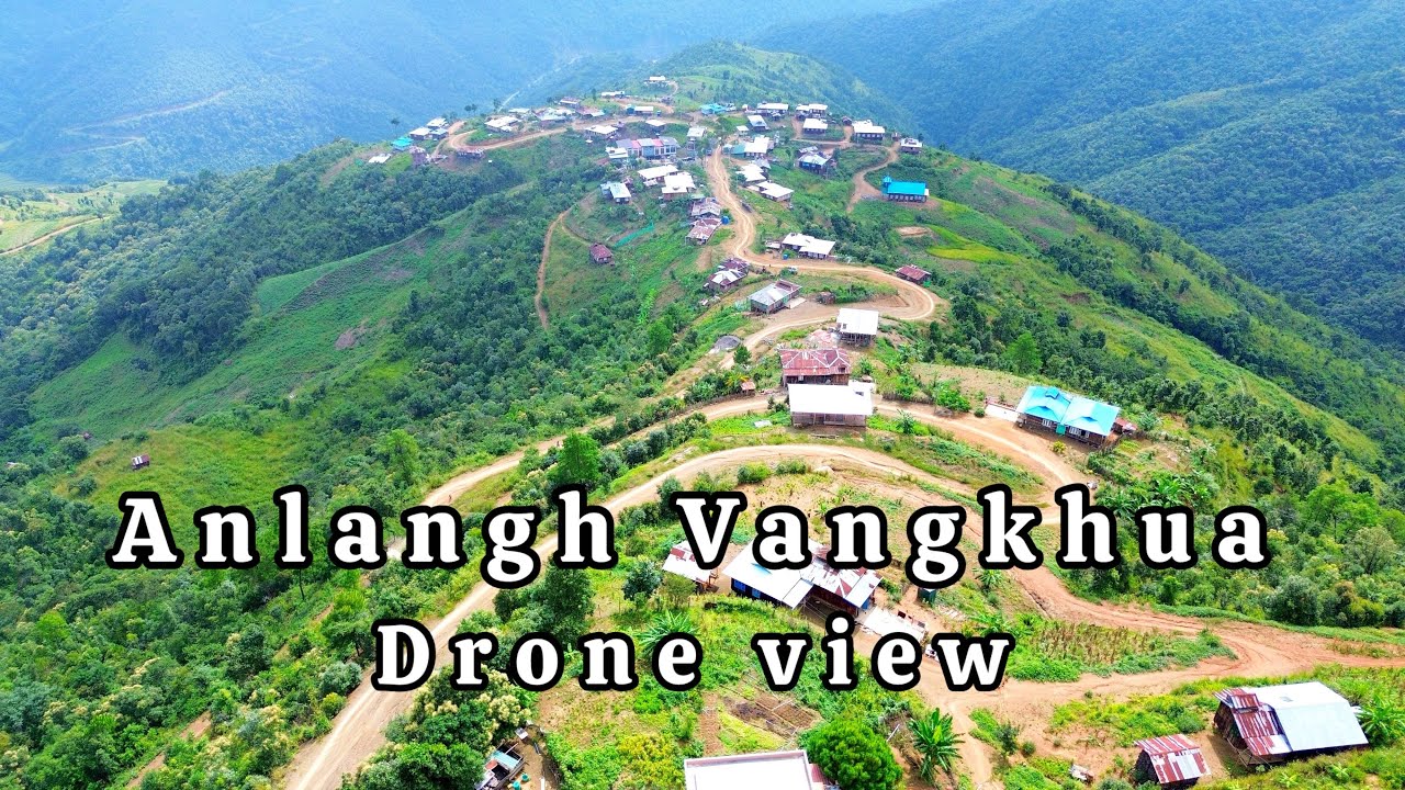Anlangh Khua Drone View🥰🤗🌺