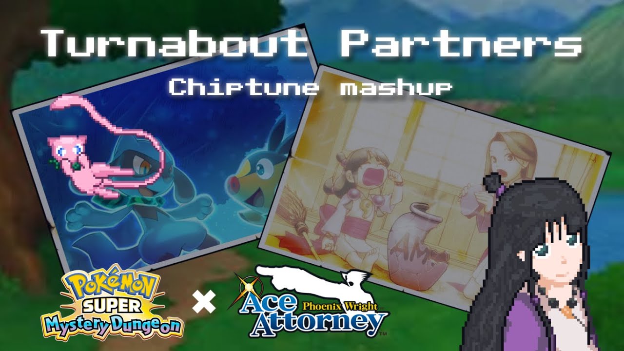 Partner's Theme x Turnabout Sisters - Pokémon Mystery Dungeon x Ace Attorney - Chiptune (8 bit)