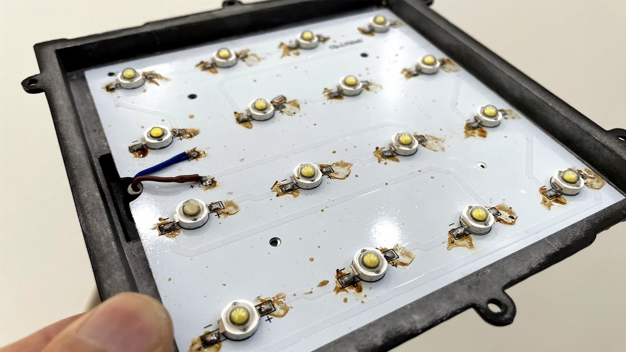 Don’t Throw Away Your LED Panel Light Until You See This Repair 🔧