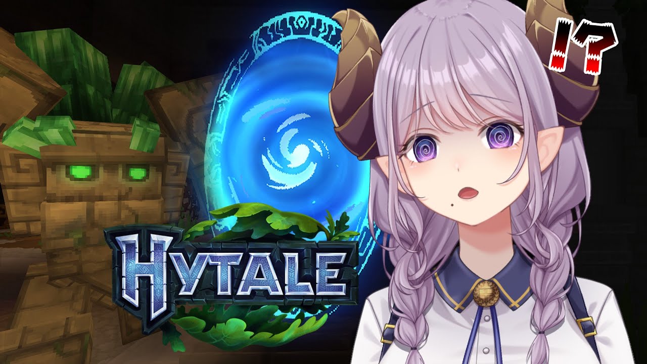 【Hytale】マイクラ好きはハマるゲーム！ポータルや新バイオームも大冒険へ！！！【西園寺メアリ / ななしいんく】