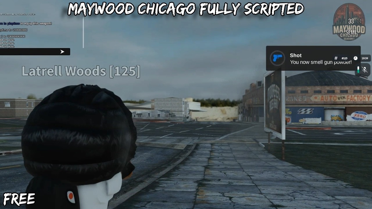 [FREE] MayWood Chicago Fully Scripted [RBX]