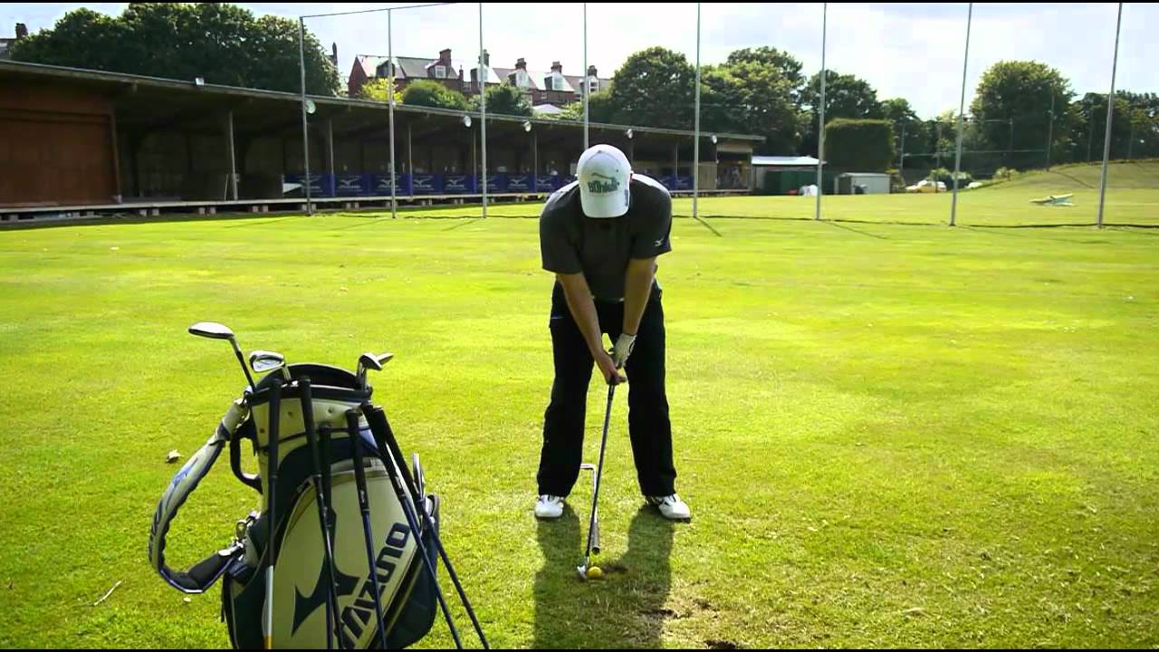 Striking The Golf Ball From the Ground and Taking a Divot