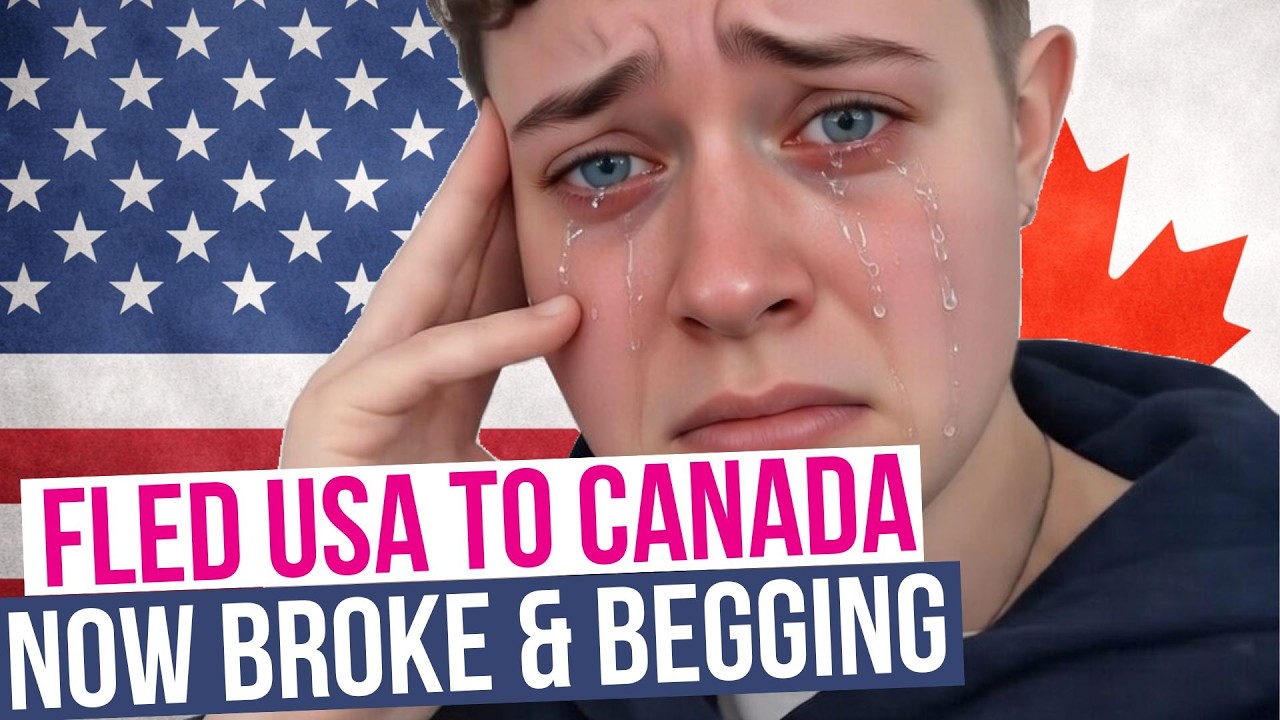She Fled USA for Canada, Now She's Broke & BEGGING for FREE Rent
