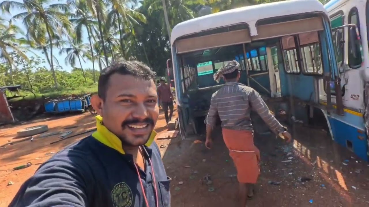 Tirumala bus body chess remove 