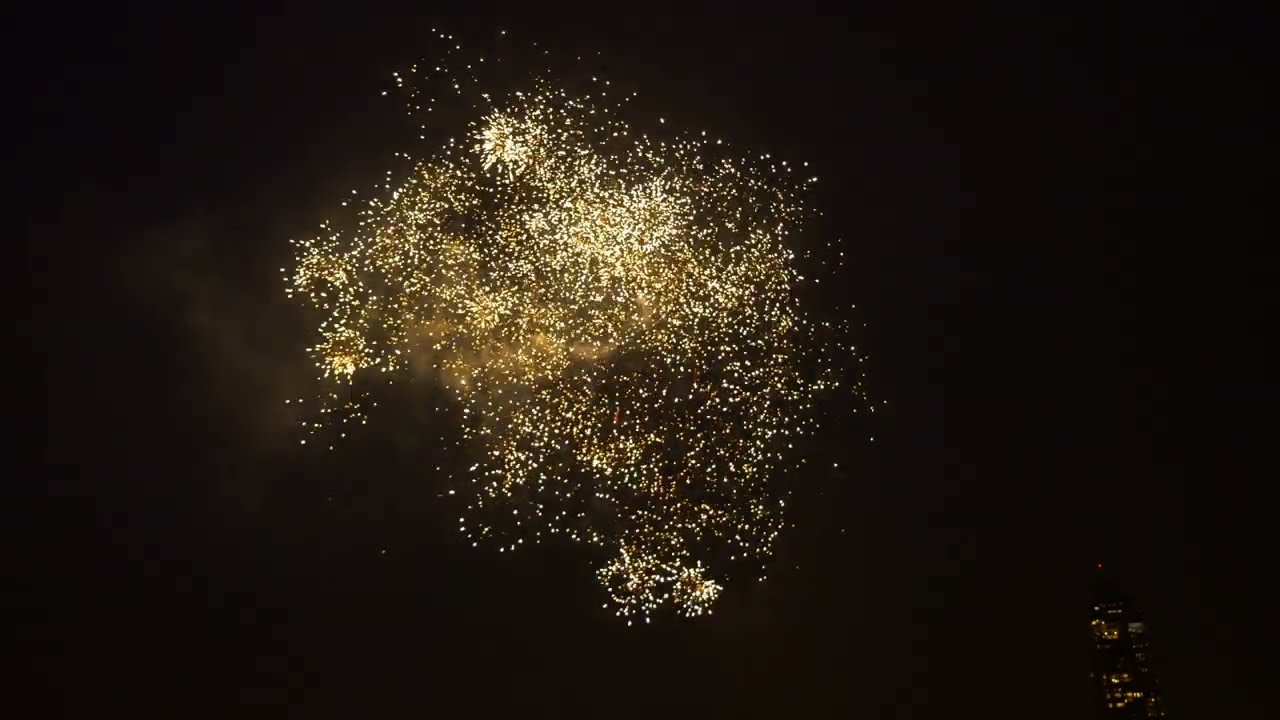 [4K] Rotterdam - Chinees Nieuwjaar vuurwerkshow 09-02-2025