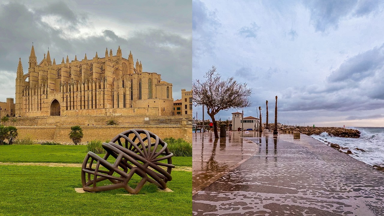 Ruta en bicicleta Palma de Mallorca | Catedral → Arenal (POV Cycling Relax) 🌊