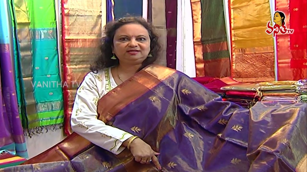 Maheshwari Pure Handloom Sarees | Latest Saree Collections | Women Wear @VanithaTV