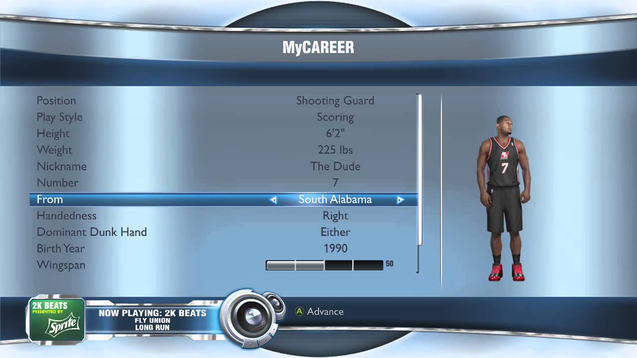 NBA 2K14 MyCareer: Backstory and Customization (Part 1)