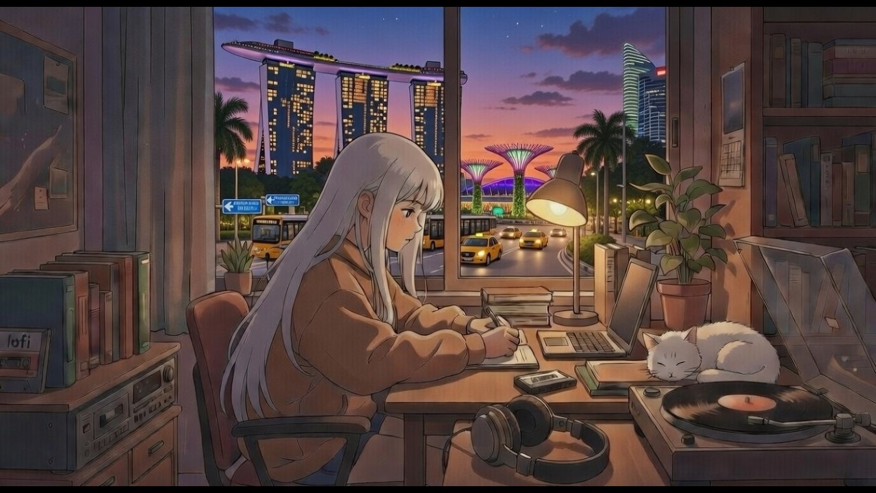 💙 Lofi Music | Happy Night 🌙
