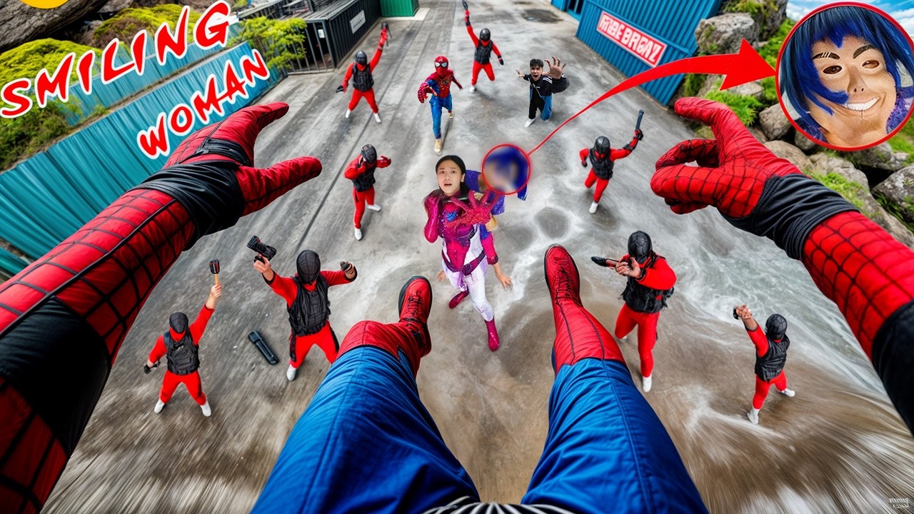 SPIDERMAN Vs SMILING WOMAN #63 | One Shadow Moved… And It Was Too Late (Horror POV) | Epic POV