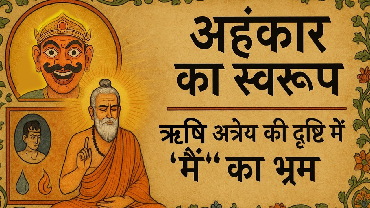 अहंकार का असली स्वरूप: ऋषि अत्रेय की दृष्टि में ‘मैं’ का भ्रम