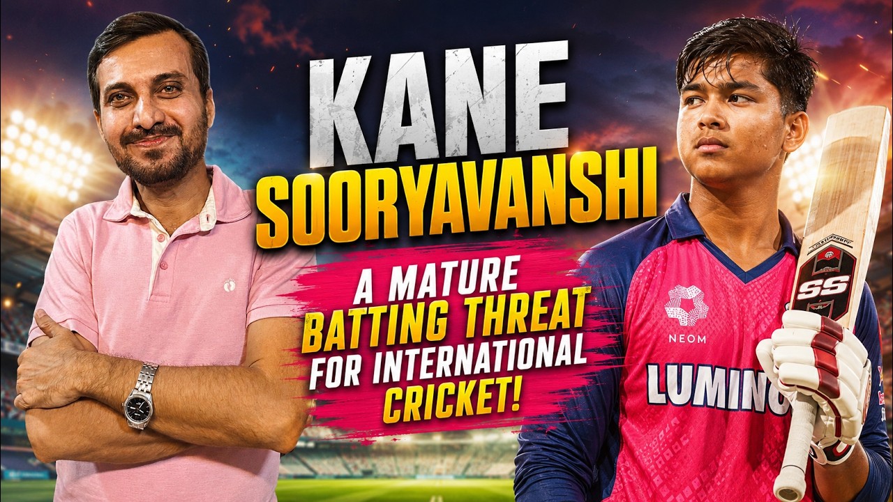 Sooryavanshi A Mature Batting Threat for International Cricket! 🏏| Wasay Habib | Cricket Craze