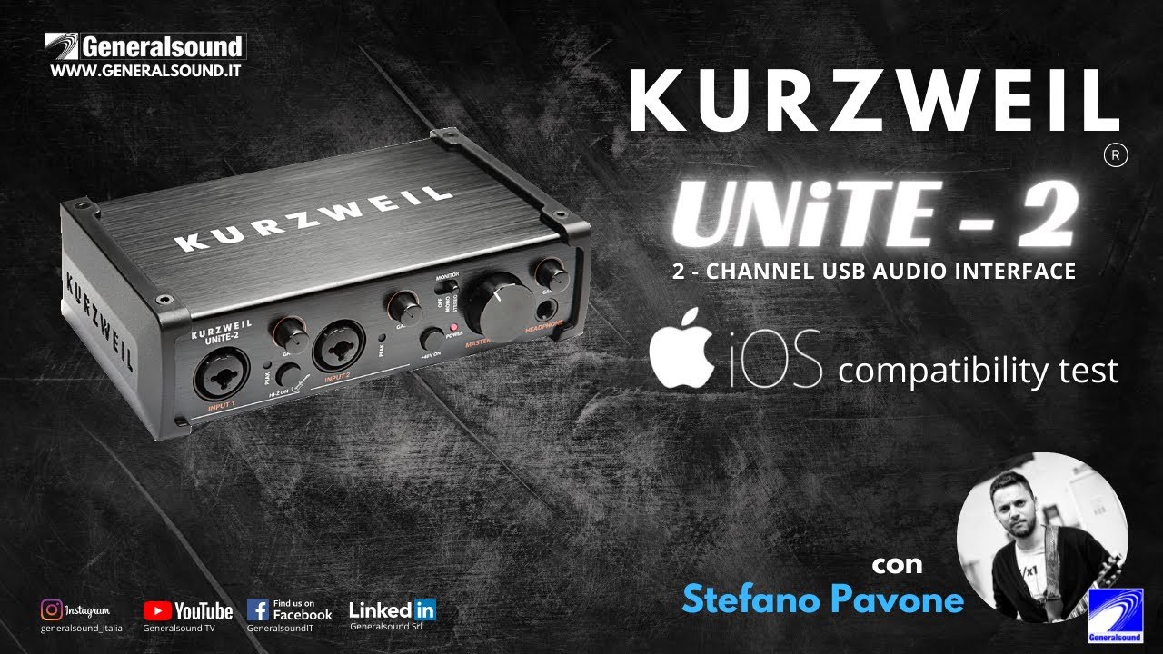 Unite 2, la scheda audio Kurzweil...MOBILE - Generalsound TV
