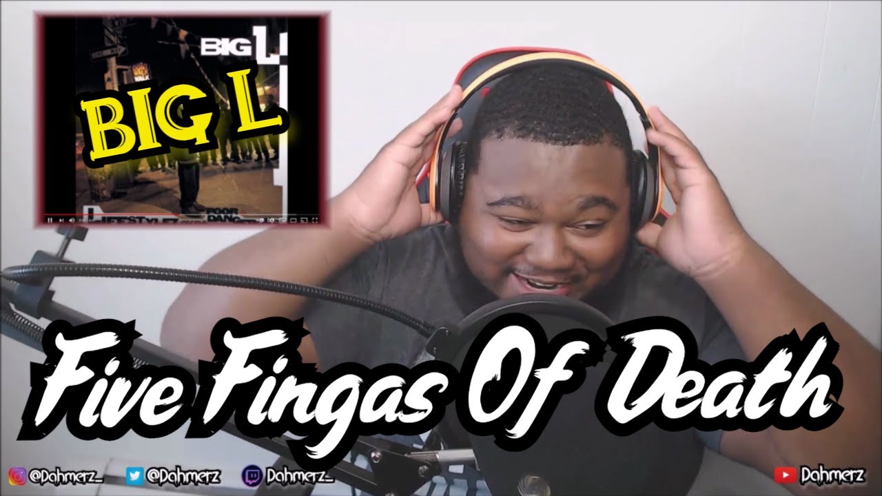(REACTION) Big L - 5 Fingas Of Death