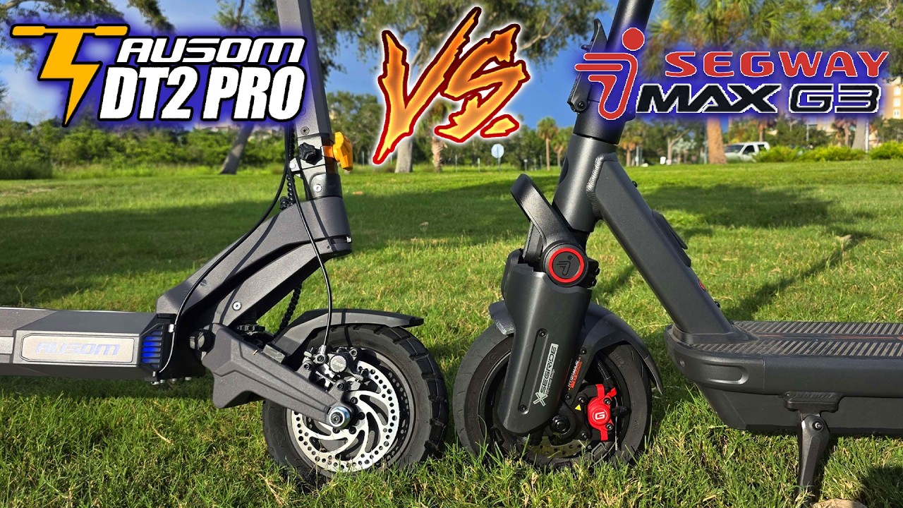 Which $1200 Scooter is BETTER?? Segway vs Ausom!!