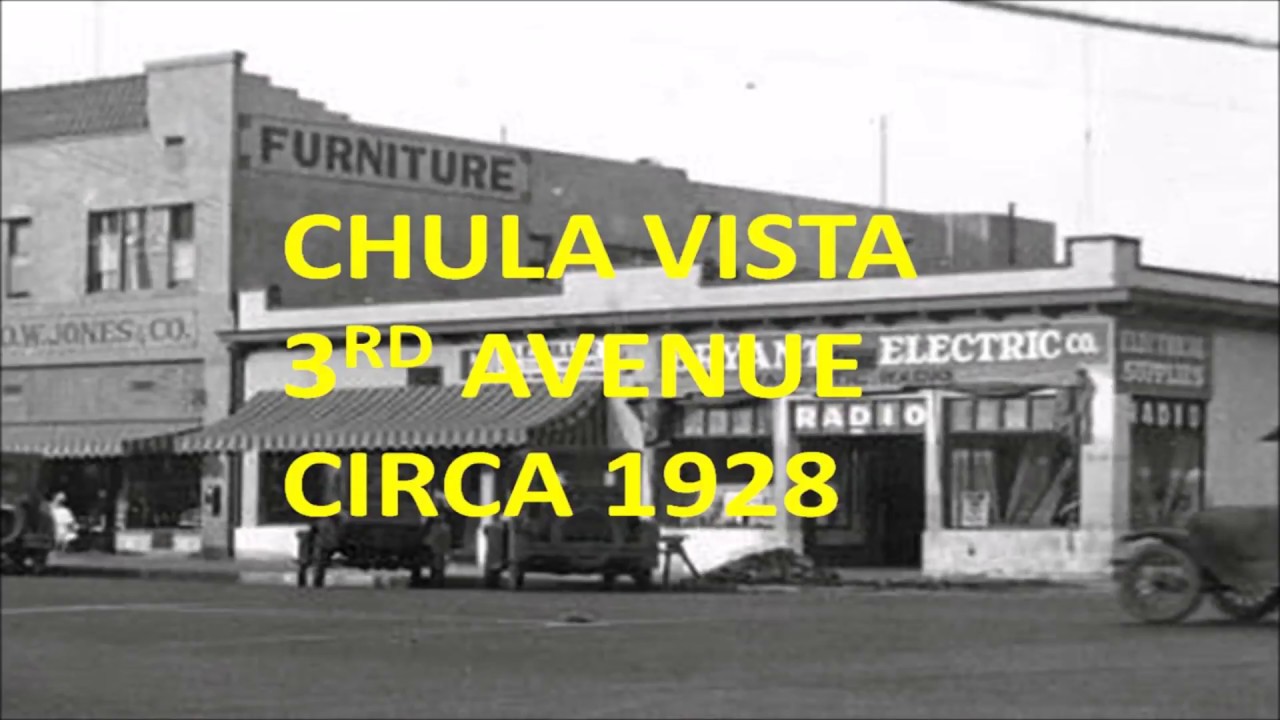 Chula Vista Third Avenue 1928