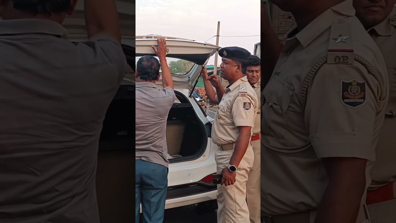 Vehicle checks underway at odisha chhattisgarh border kundai as Elections commence