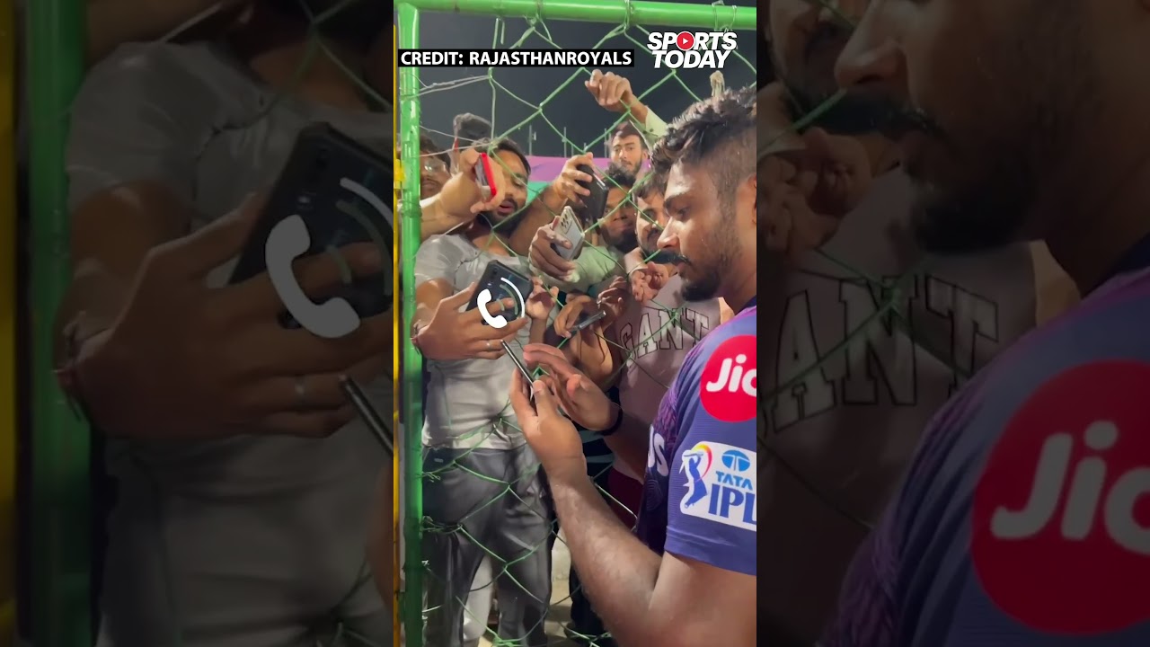 Sanju Samson answers a fan's phone - His response makes him the ultimate favorite | Sports Today
