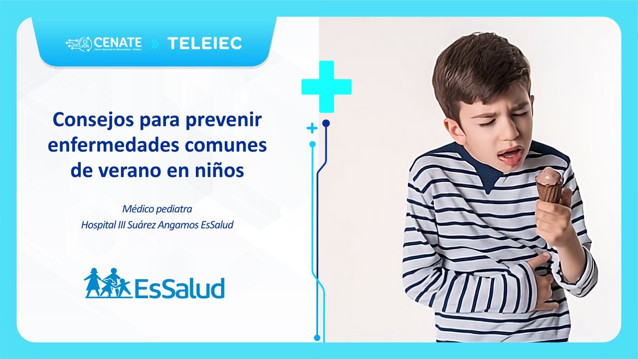 Consejos para prevenir enfermedades comunes de verano en niños