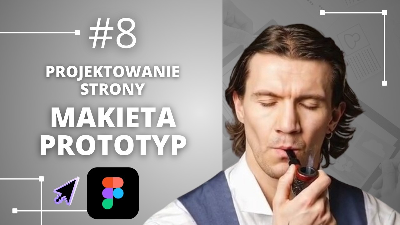 Projektowanie strony w Figma UX/UI – PROTYTYP INTERAKTYWNY #8