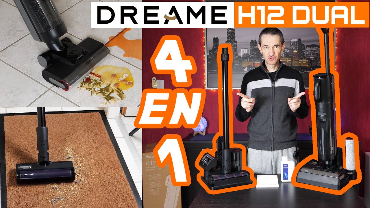 ✅ DREAME H12 DUAL POUR LAVER ET ASPIRER ✅ TEST ULTRA COMPLET