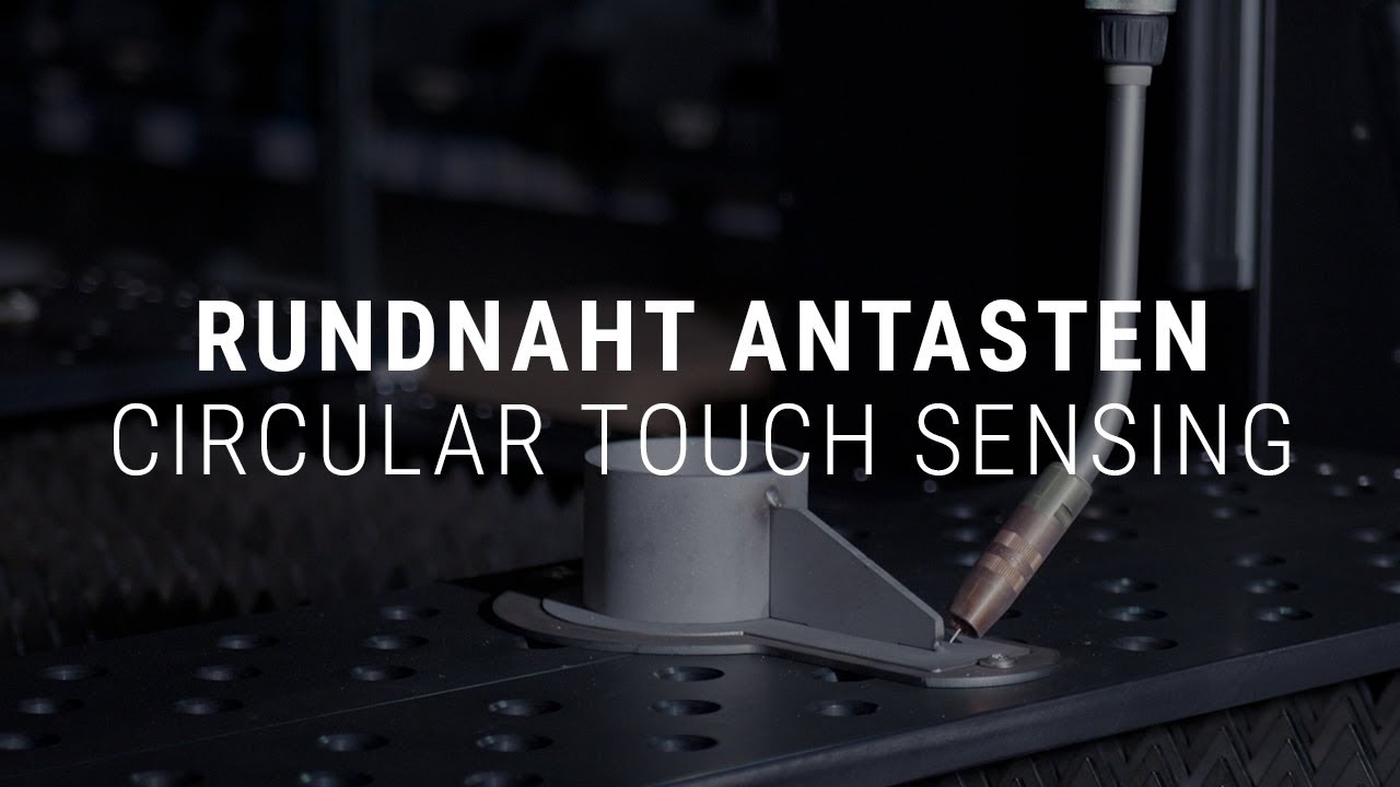 Antasten der Rundnaht mit XFLARE | Touch Sensing of Circular Welds with XFLARE