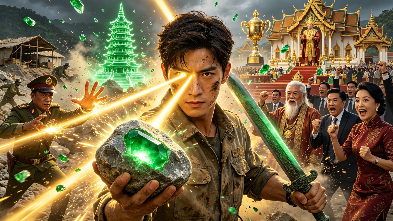 【Full】With X-ray vision, Liu Feng, a jade miner, achieves flawless jade appraisal.#shortdrama