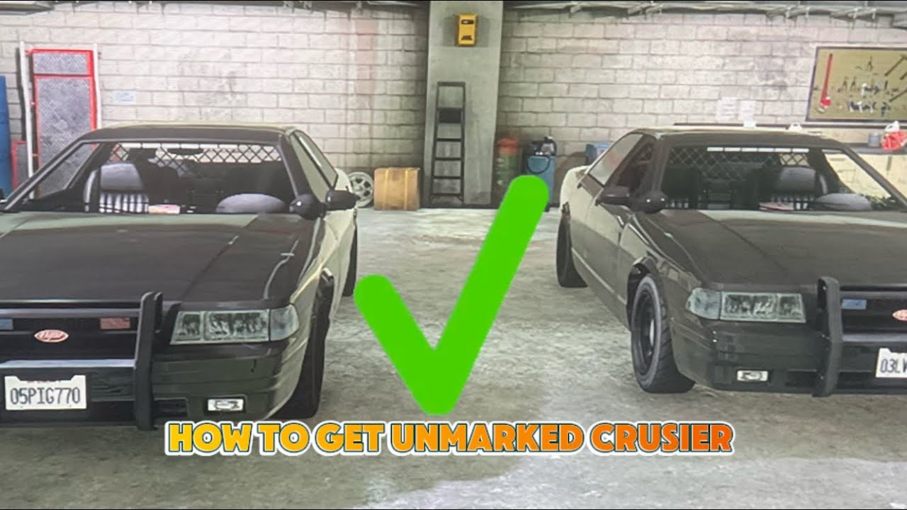 HOW TO GET UNDERCOVER COP CAR (UNMARKED CRUISER) IN GTA STORY MODE