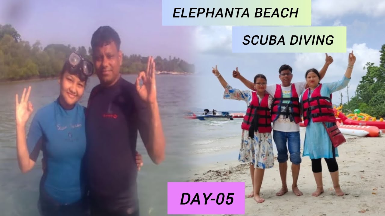 Elephanta Beach, Havelock🏖️ Scuba diving 🤿🌊 Day- 05 at Andaman 🩷