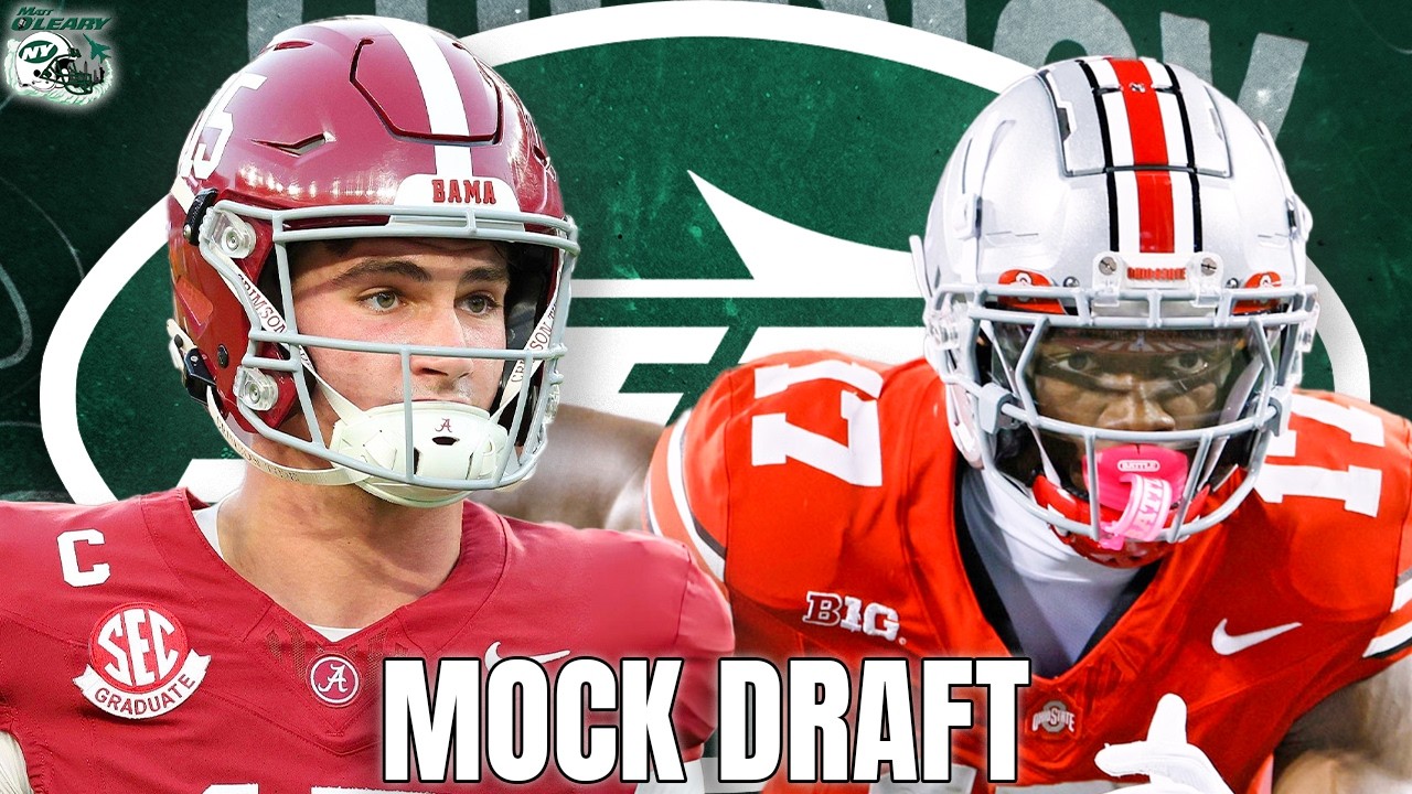 Прогноз драфта НФЛ 2026 года для команды New York Jets на 7 раундов | Прогноз с упором на нападение