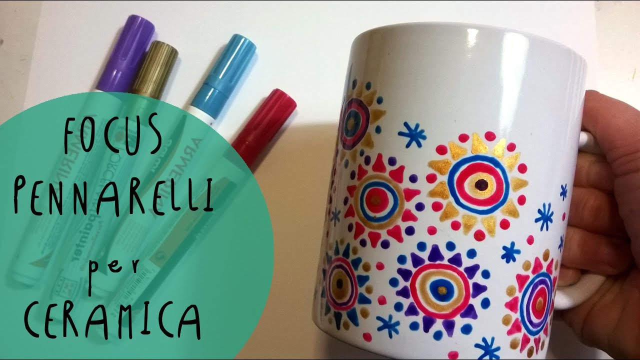 Pennarelli per Ceramica: cosa sono e come si usano? Video FOCUS by ART Tv