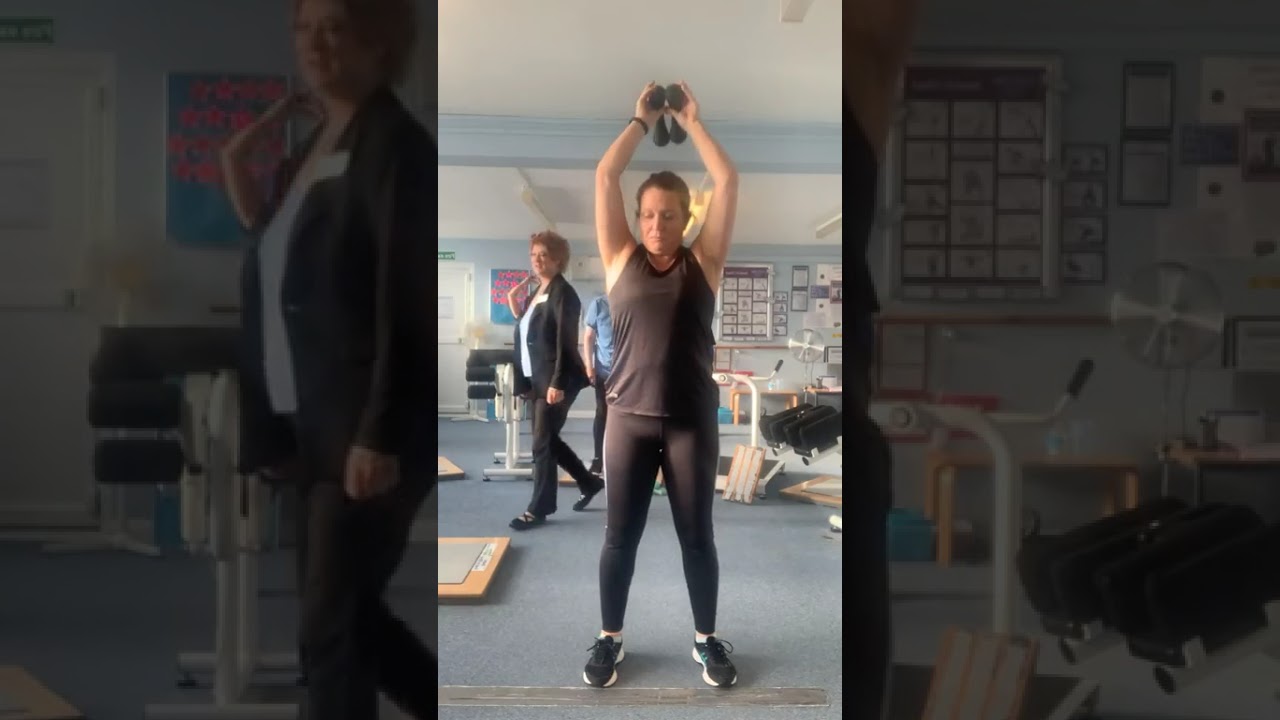 Combination Strength Training & Cardio Workout with Catherine