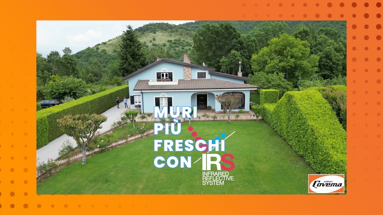 Pittura Termoriflettente  -  IRS R10 R20  -  Covema Vernici